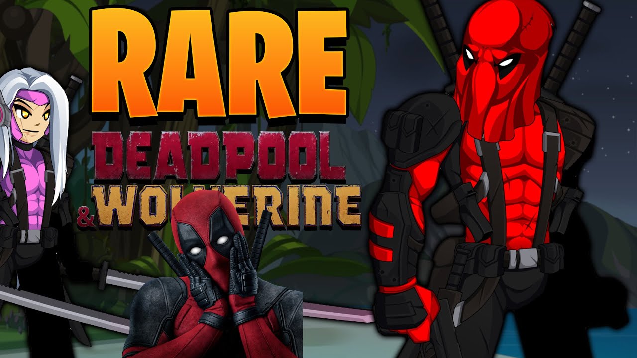 Deadpool VS Wolverine RARE Drops! AQW