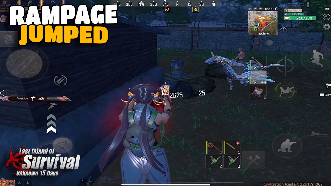 They quit the server after this fight...... Last island of survival