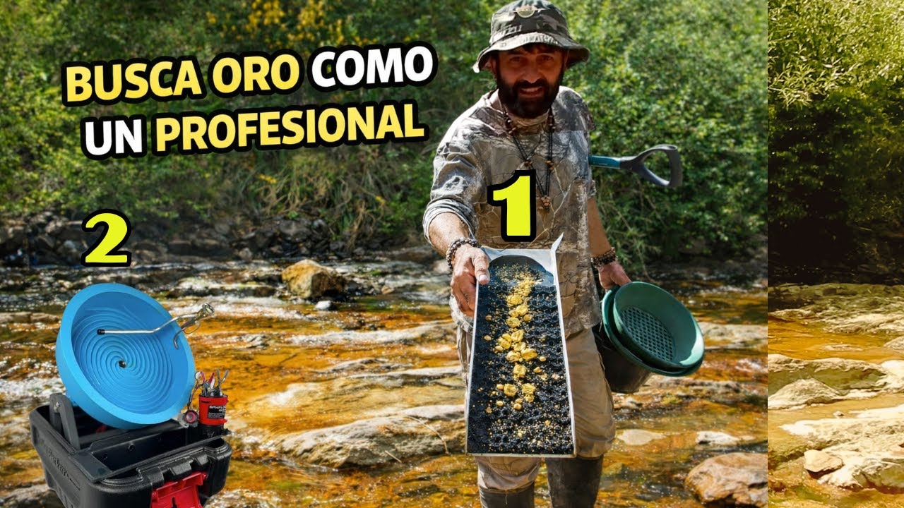 Encontré Mucho Oro en Este Río | Cómo Buscar Oro Como un Profesional.