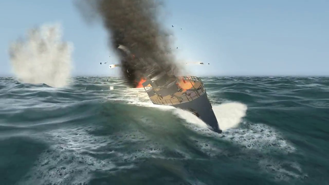 LSH3 HMS Devonshire & HMS Jamaica Vs DKM Prinz Eugen & DKM Emden