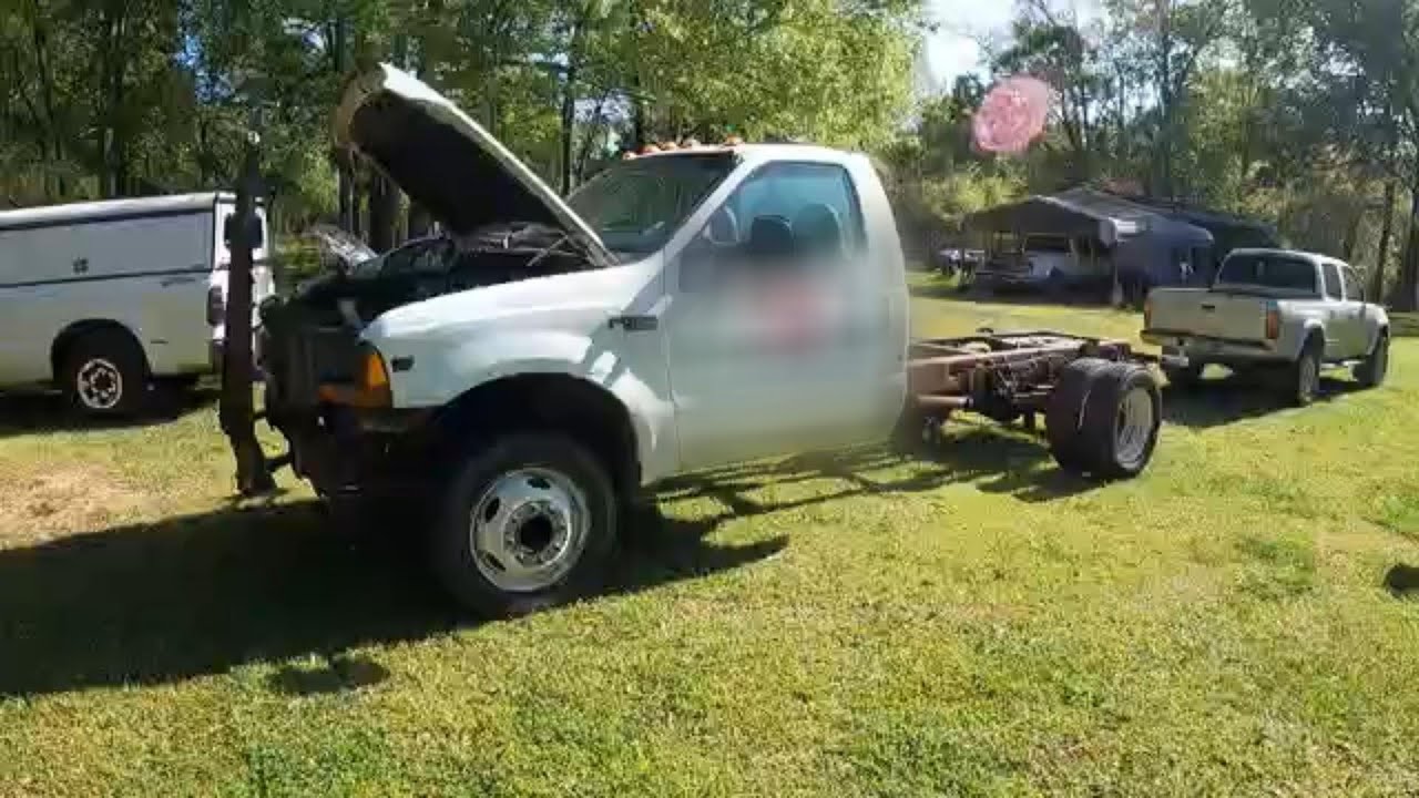 99 f450 Diagnosing no start, bad fuel & cleaning fuel tank. 
