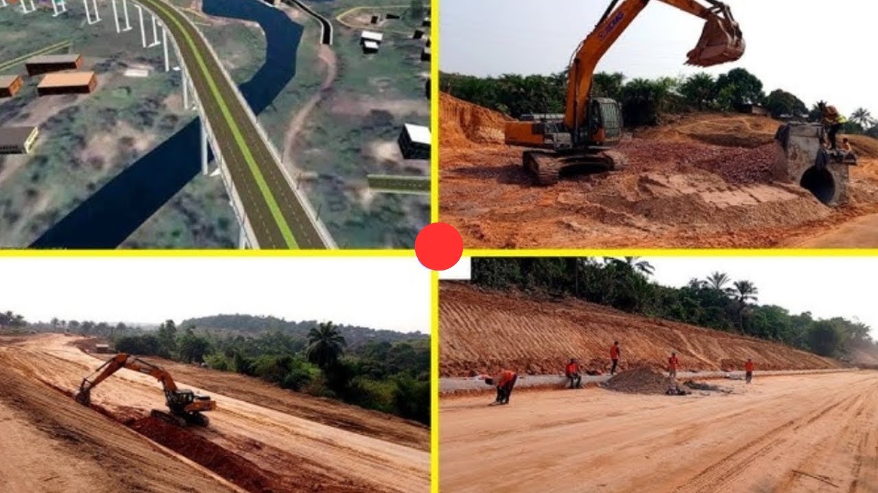 TRAVAUX DE CONSTRUCTION AVENUE KWILU MANZENGELE VERS ROND - PIONT NGABA