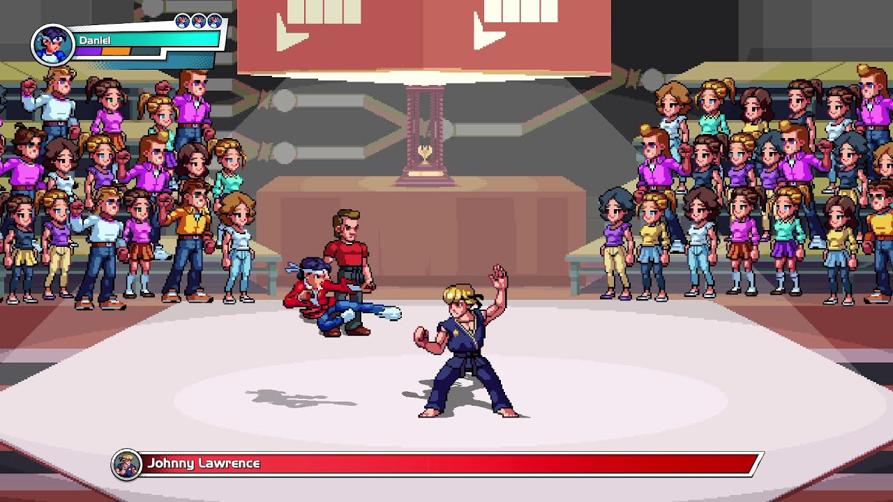 The Karate Kid Street Rumble SWITCH galeria y gameplay hasta el jefe final en ESPAÑOL
