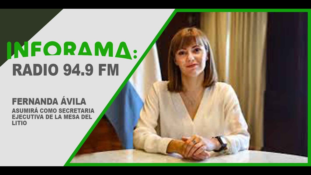 🎥 FERNANDA ÁVILA - ASUMIRÁ COMO SECRETARIA EJECUTIVA DE LA MESA DEL LITIO | CATAMARCA A DIARIO