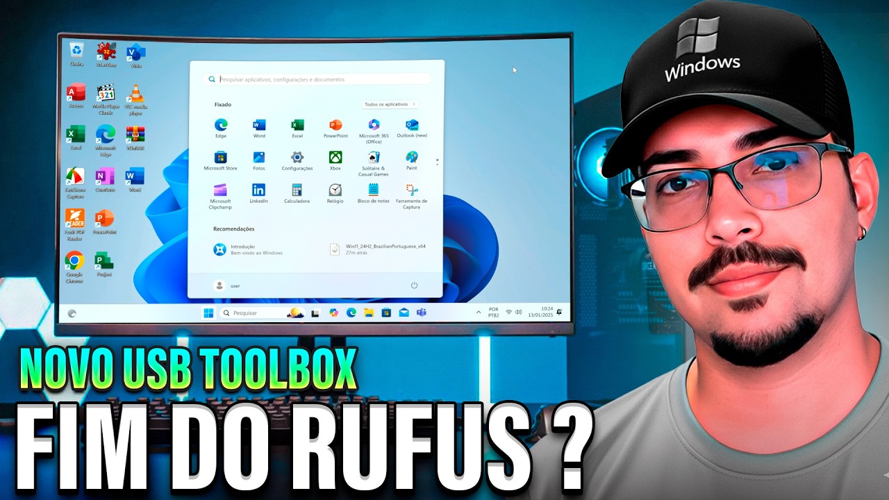 FIM DO RUFUS? 😱 Nova Ferramenta pra Instalar WINDOWS 11 (Sem TPM!)