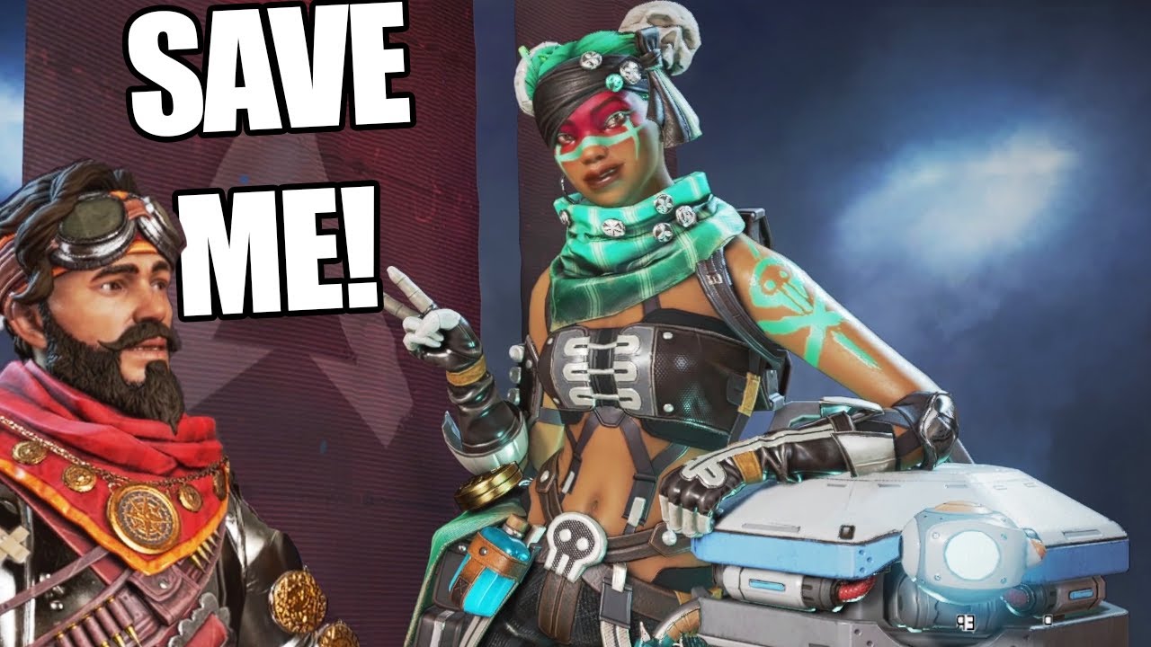 Lifeline Does the NEW Thing to Me in Apex Legends
