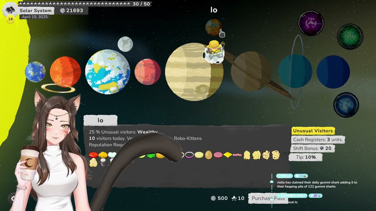 game stream #123 •「galaxy burger」