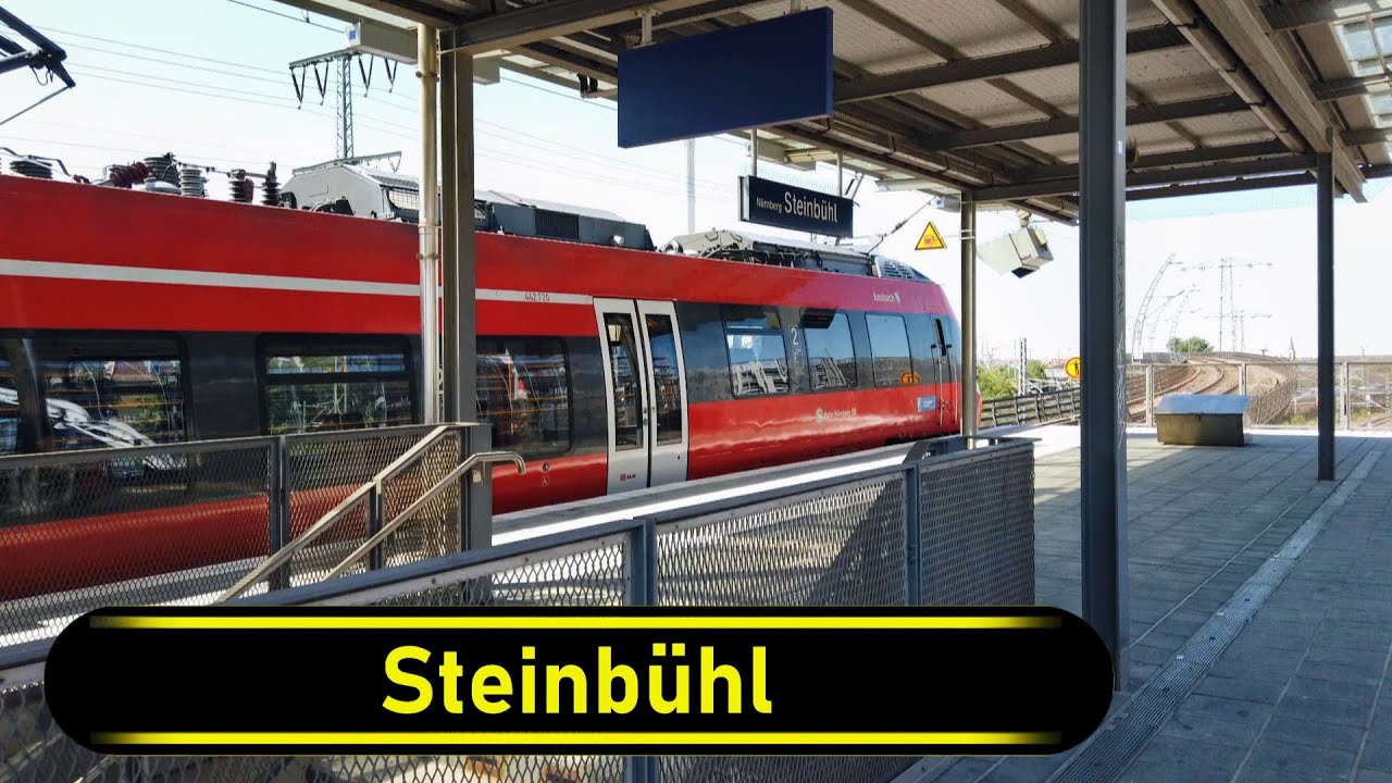 S-Bahn Station Steinbühl - Nuremberg 🇩🇪 - Walkthrough 🚶
