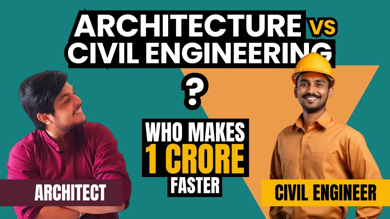 Architecture vs Civil Engineering After 12th | Which Degree Gets You ₹1 Crore Faster? Salary & Scope