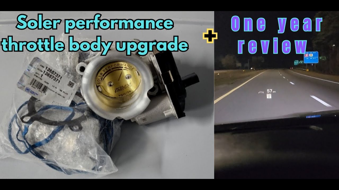 Soler performance throttle body upgrade for the CTS Vsport and Review