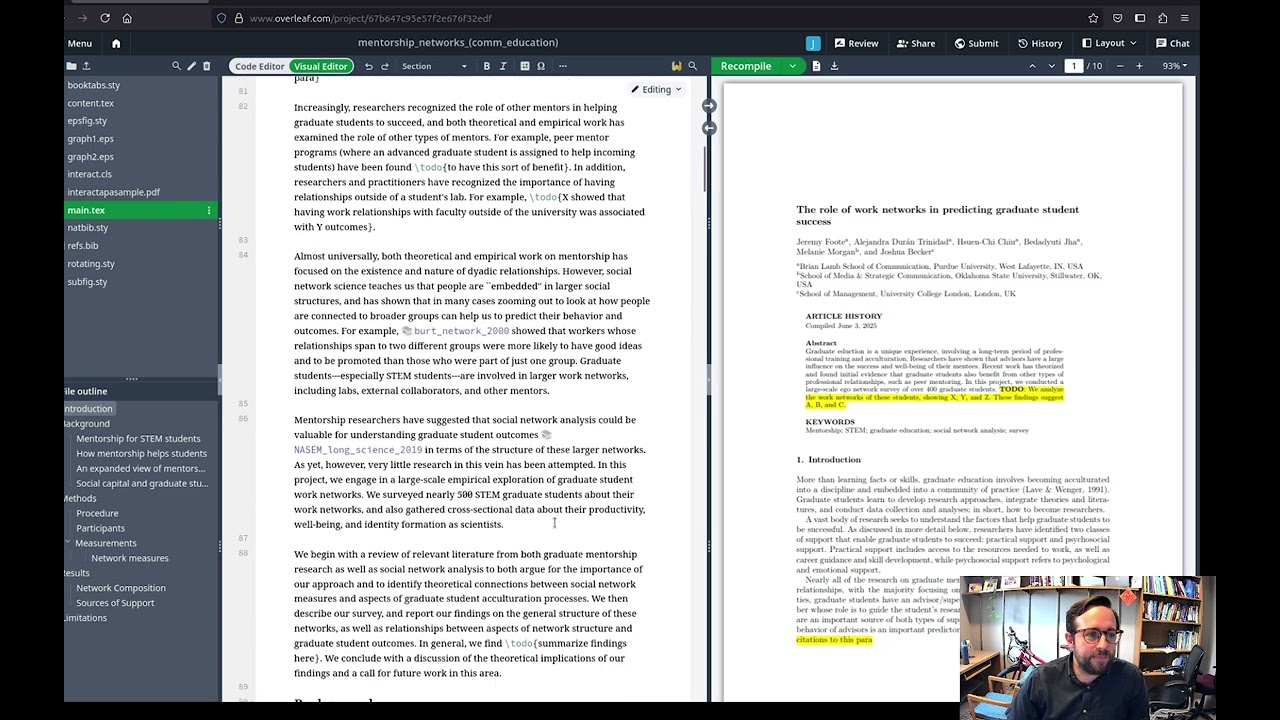 Painless intro to Overleaf (collaboration without learning LaTeX)