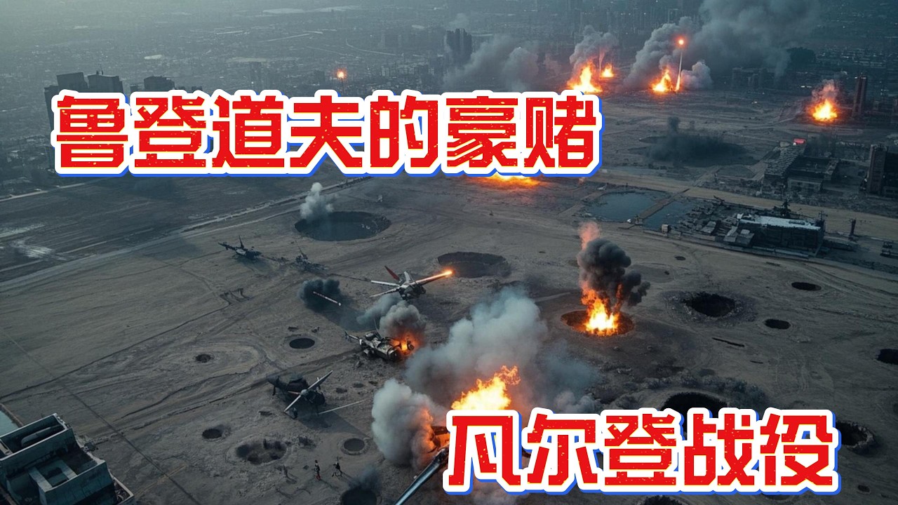 鲁登道夫的豪赌：凡尔登战役，德国如何在消耗战中拖垮自己 #凡尔登战役 #一战消耗战 #法金汉战略 #鲁登道夫 #西线绞肉机 #德法血战1916