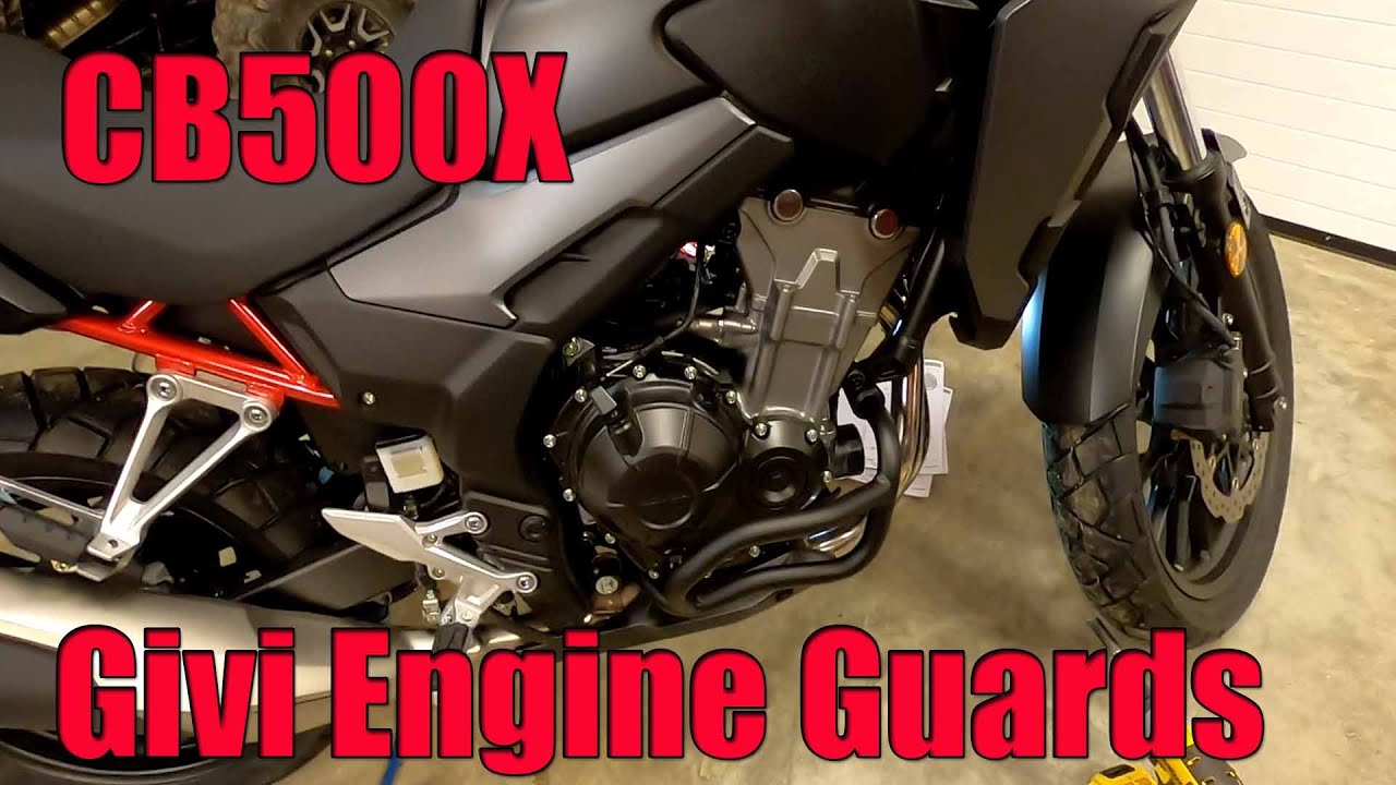 2019-2021 Honda CB500X Givi Lower Engine Guard Installation TN1171