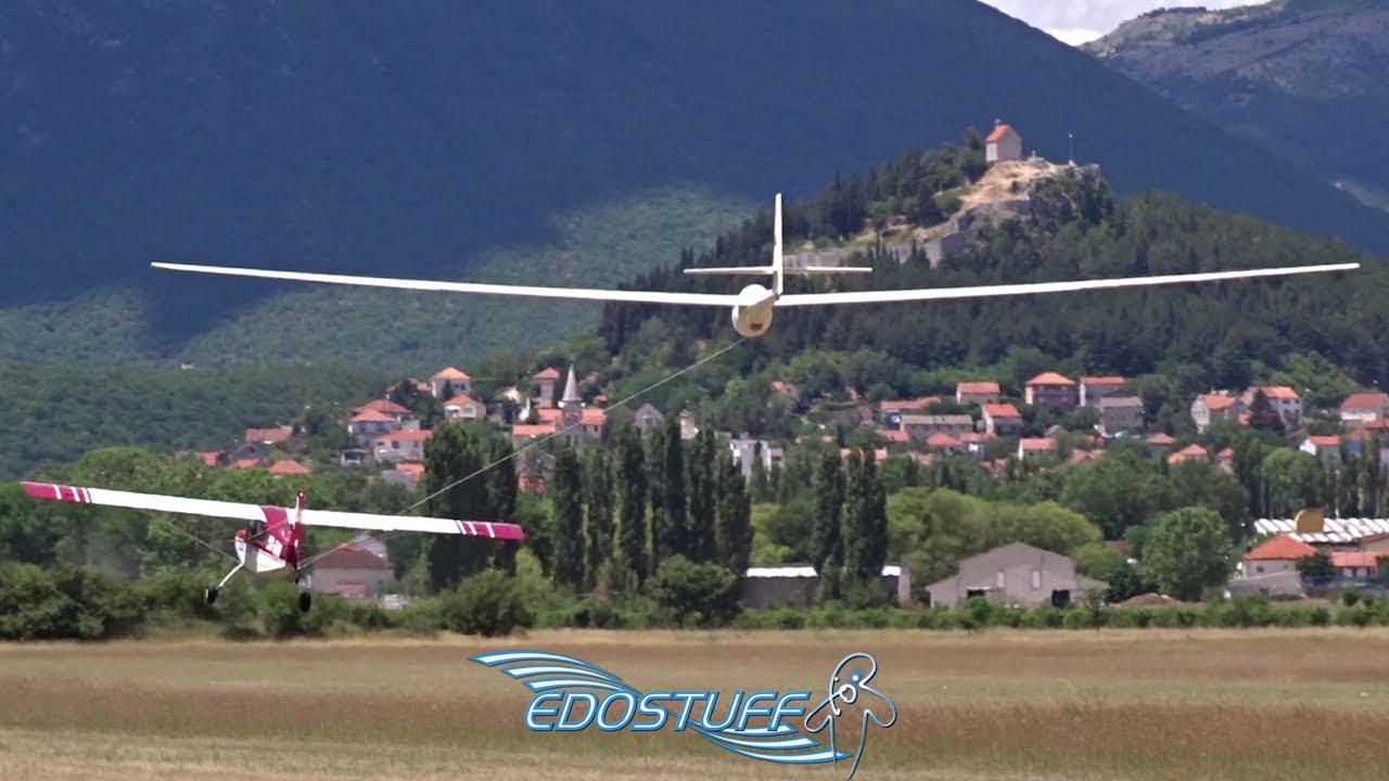 Croatian Gliding Championship 2017 Opening Takeoffs - Sinj Airfield Piket LDSS