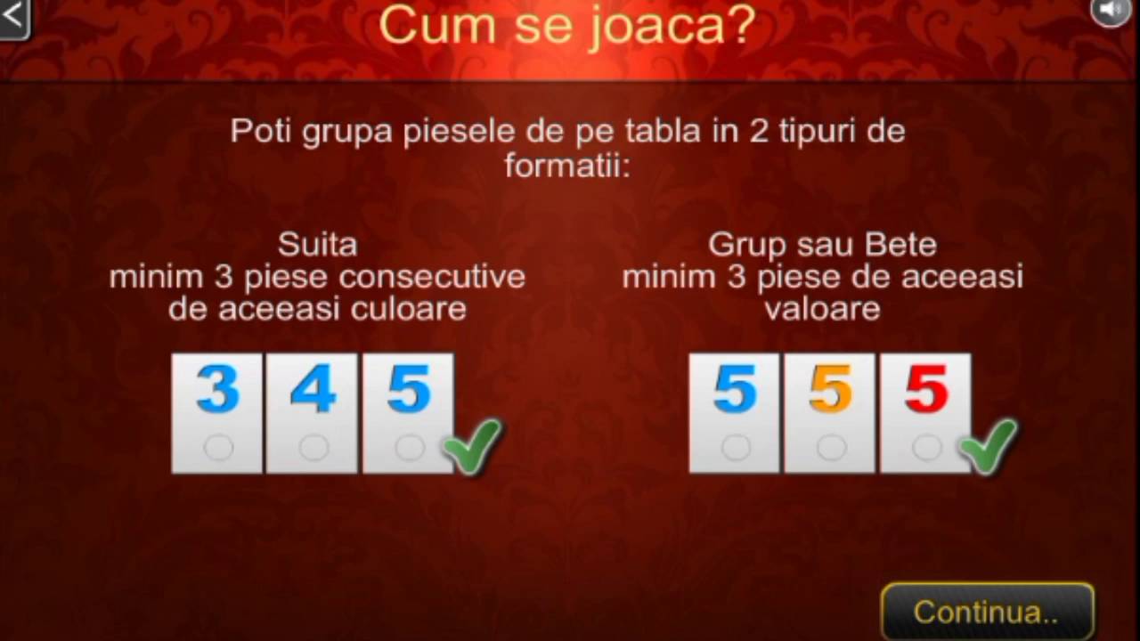 Cum se joacă Remi Etalat(Rummy 45)?