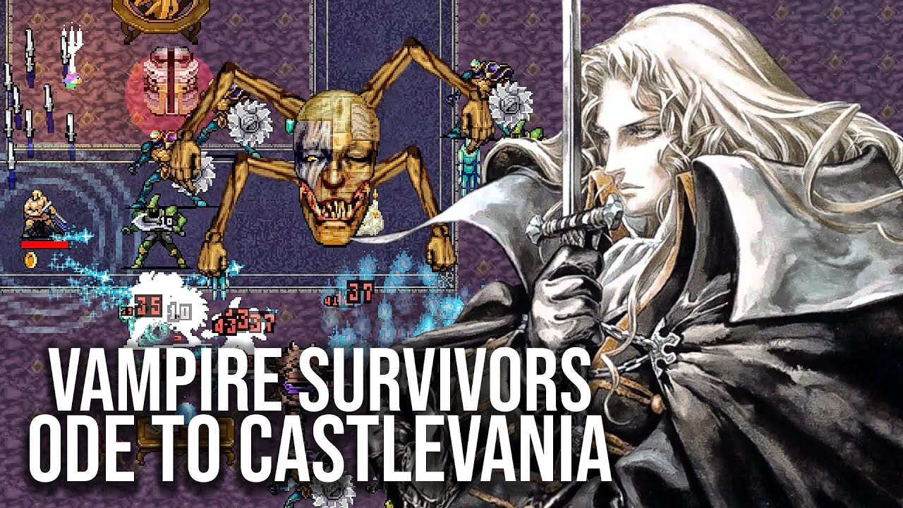 VAMPIRE SURVIVORS - ODE TO CASTLEVANIA!!! | Gameplay da Nova DLC / Expansão