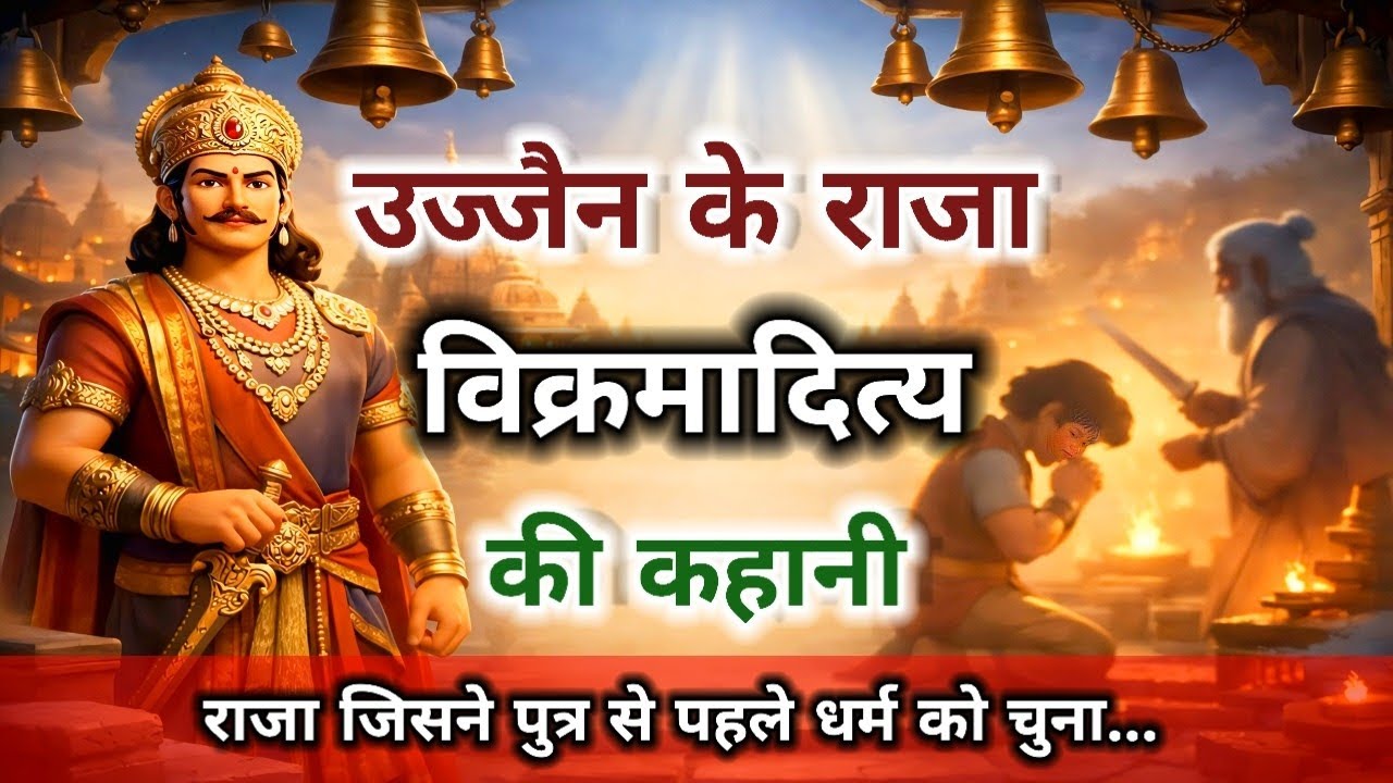 जब एक राजा ने पुत्र से पहले धर्म को चुना | Raja Vikramaditya ki katha | Ujjain ke raja ki kahani