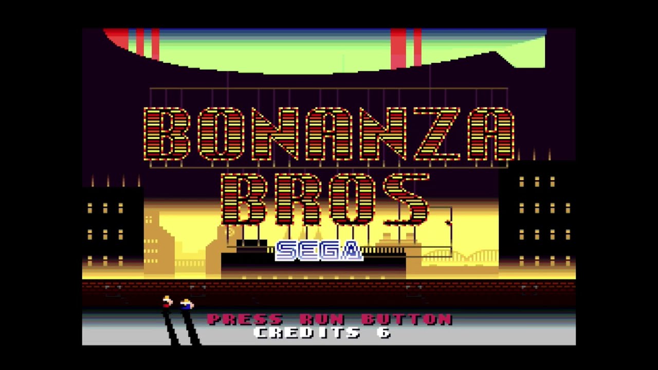 Bonanza Bros. (TurboGrafx / PC Engine CD) Playthrough