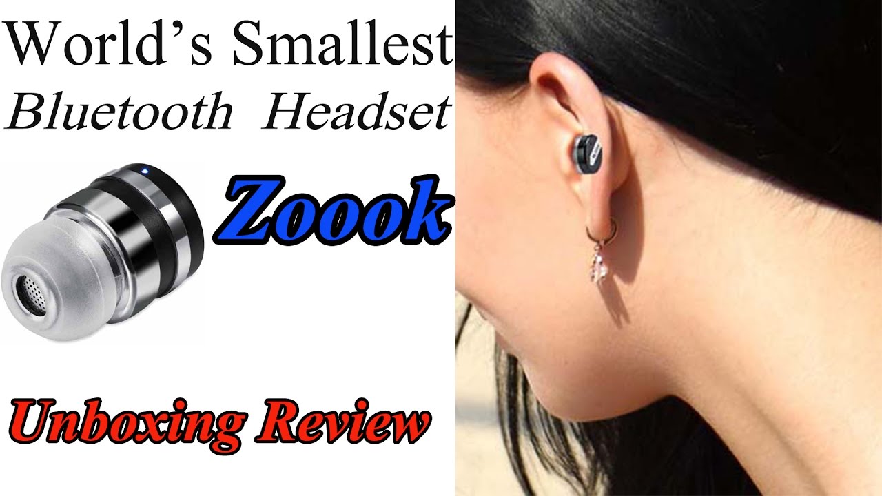 [Hindi - हिन्दी] Zoook Blue ZB Dot Bluetooth Headset Unboxing Review | Technical India