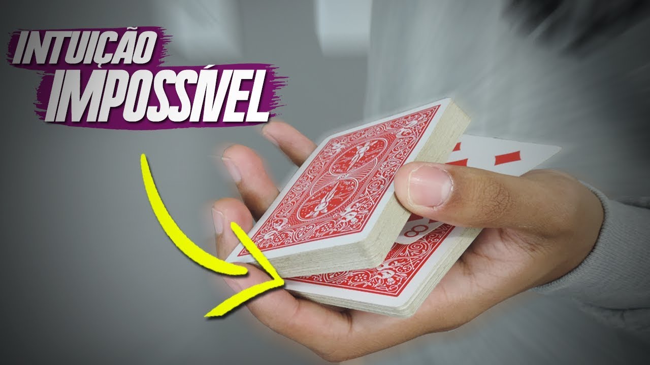 Esse Truque de CARTAS vai impressionar TODO MUNDO!! Mágica REVELADA
