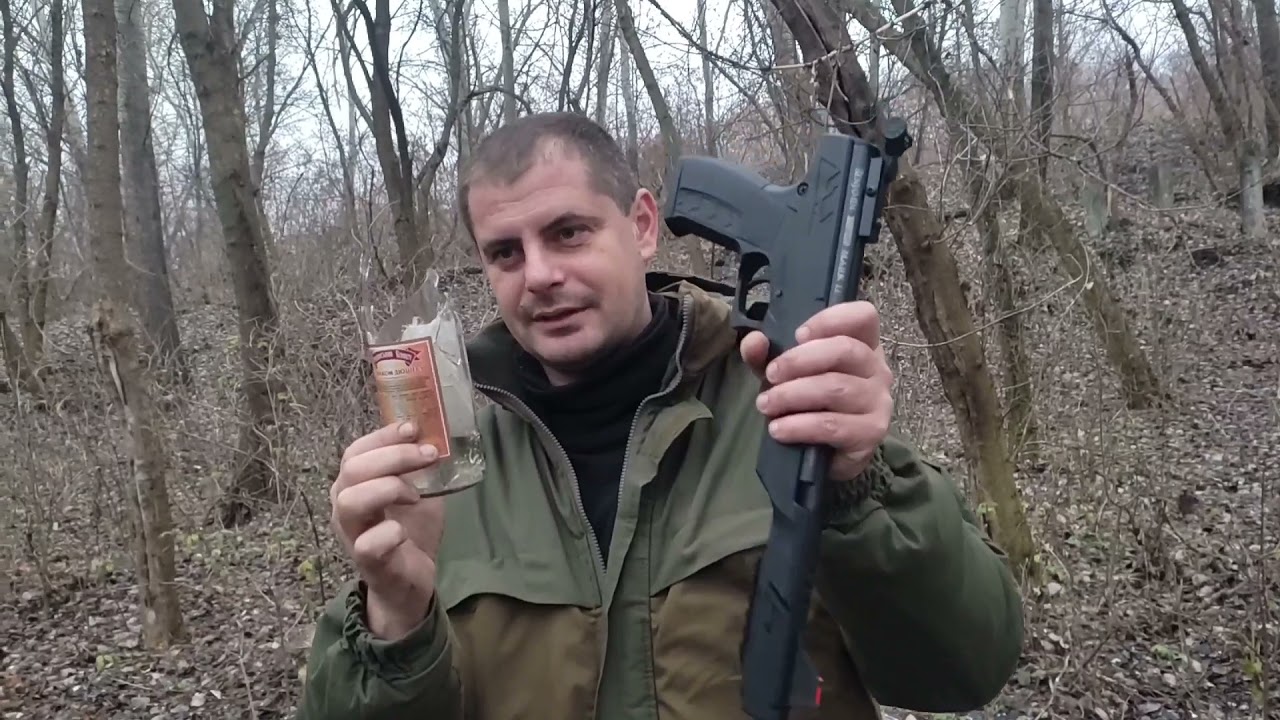 тест драйв  пневматического пистолета Benjamin trail np mark 2 (4,5mm) тест на пробитие бутылок ч2