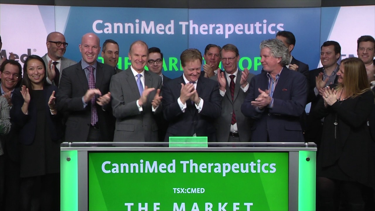 CanniMed Therapeutics opens Toronto Stock Exchange, Thursday, December 29, 2016