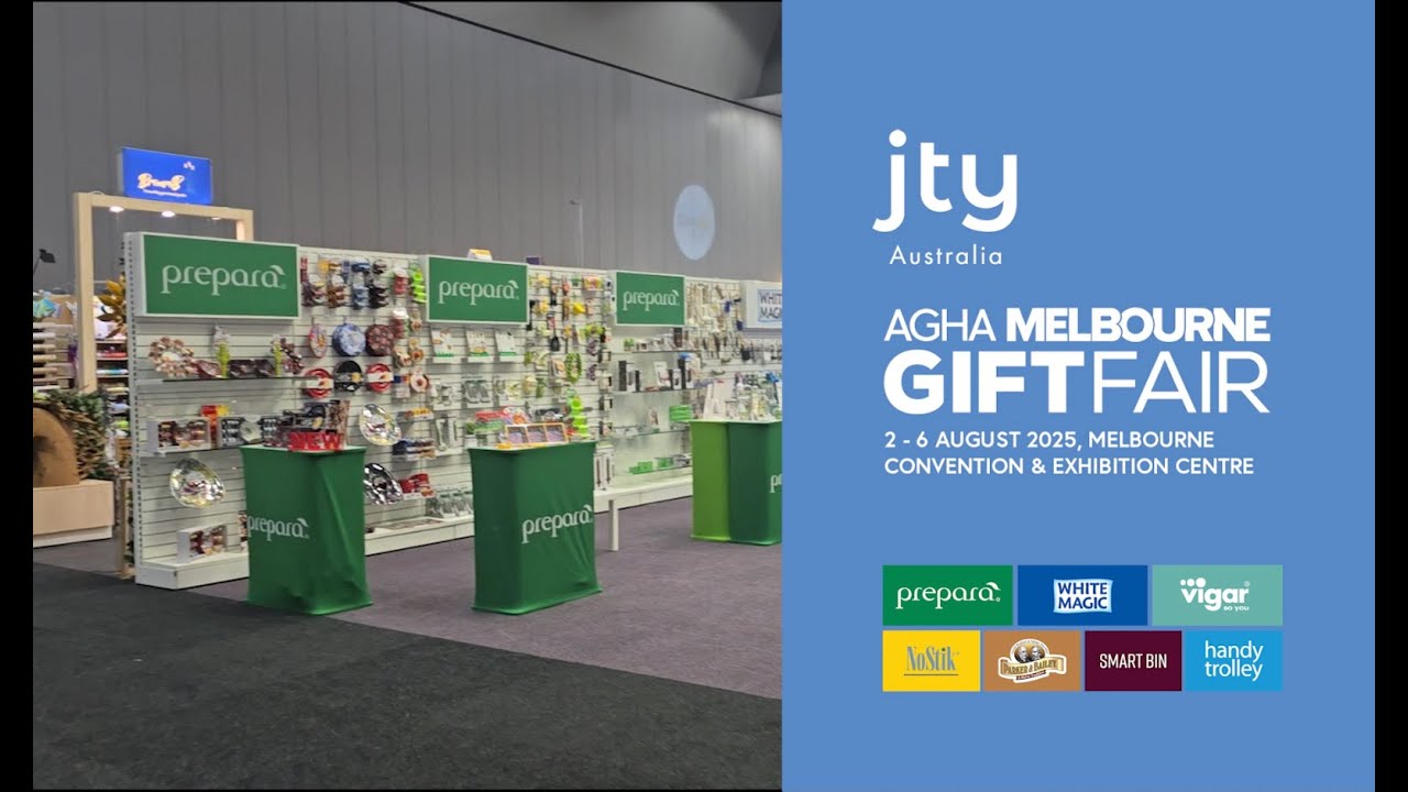 JTY Australia at the Home and Giving Fair Melbourne August 2025 + 100 New Products