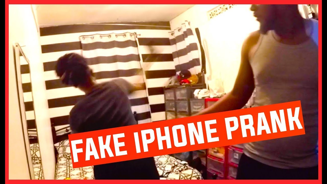 Fake iPhone Prank On Boyfriend (HE LEFT ME)