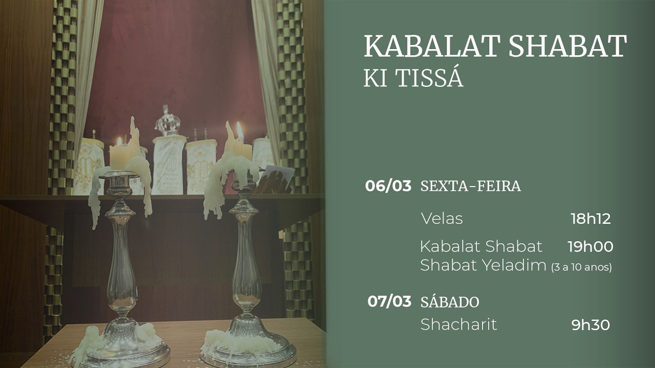 Kabalat Shabat Ki Tissá - 06/03/2026 - Beth-El Online