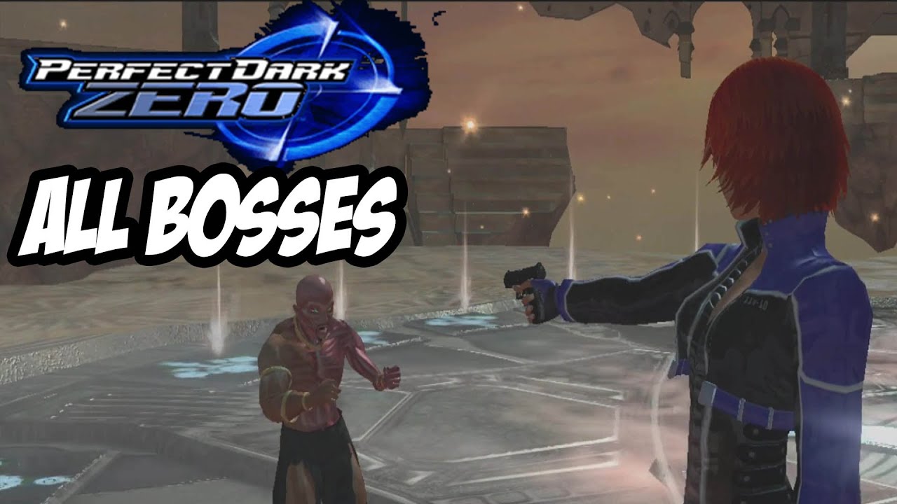 Perfect Dark Zero All Bosses