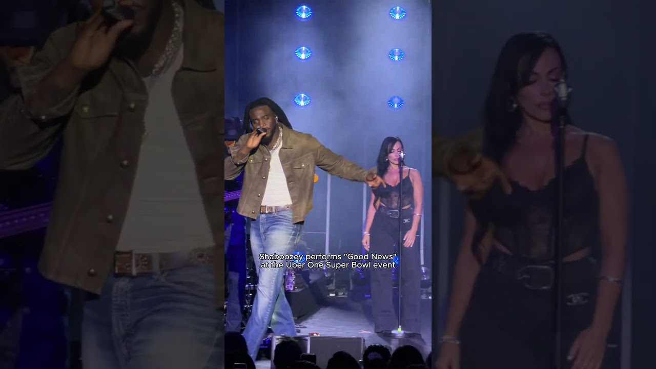 Shaboozey performs 