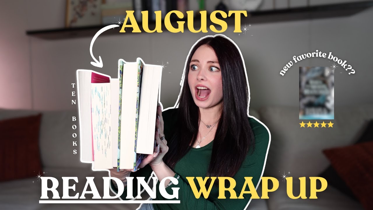 all the books i read in august ☀️📖 || new favorite book, reviews & ratings
