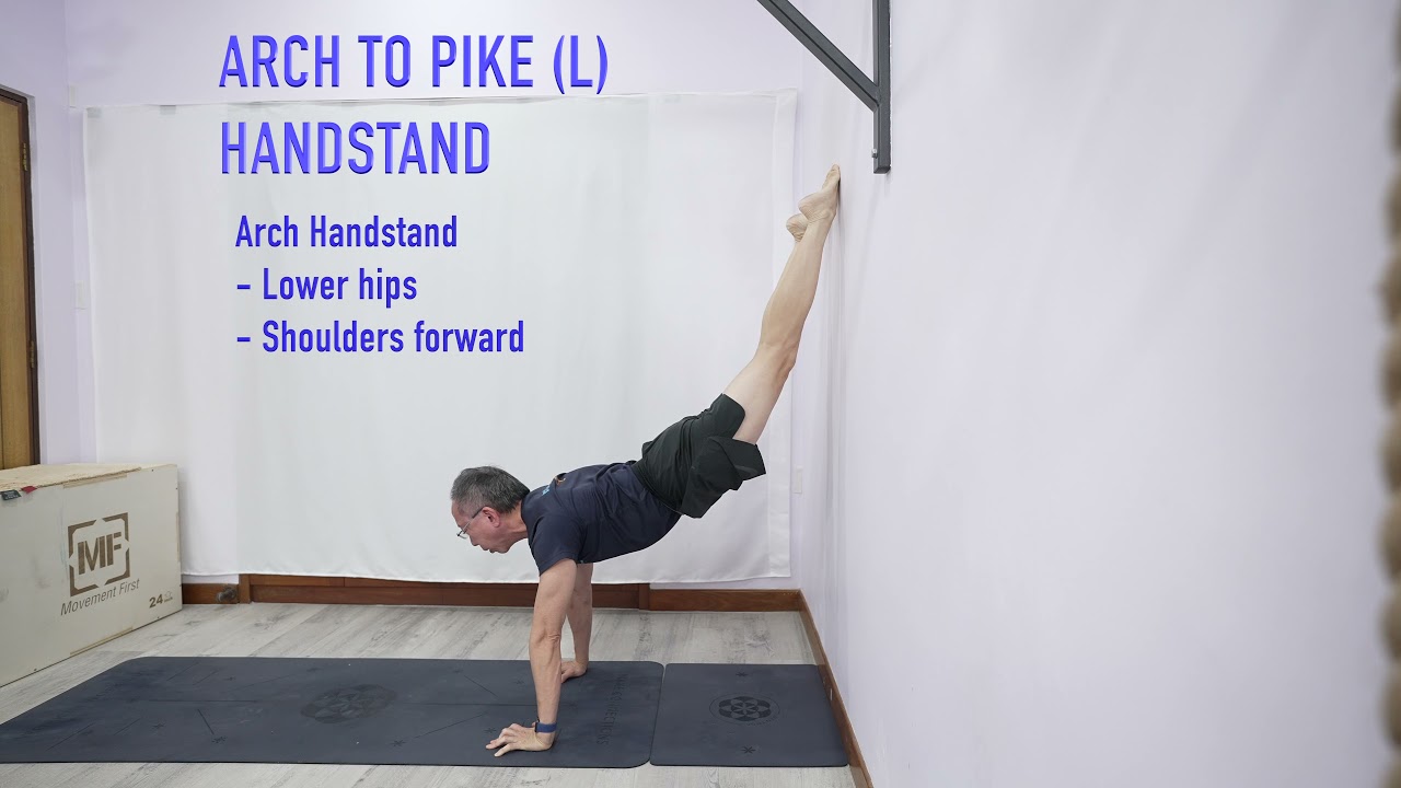 ARCH TO PIKE HANDSTAND