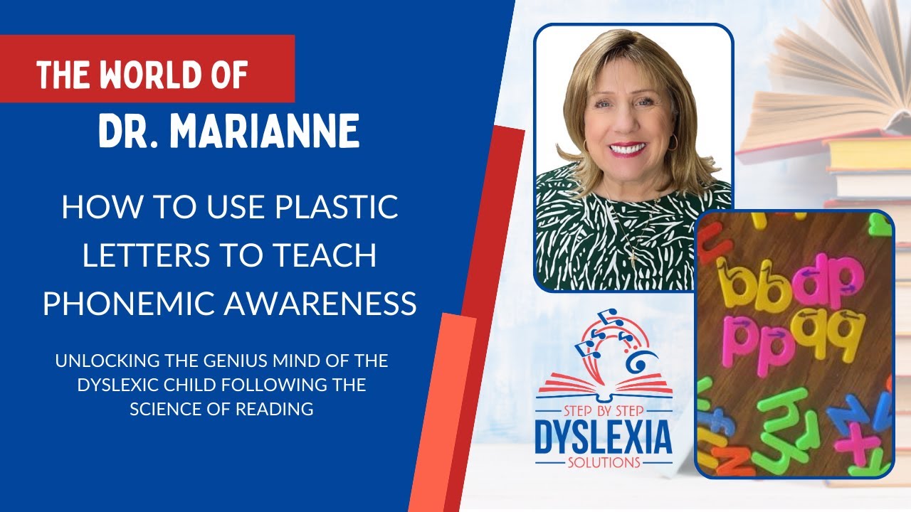 Plastic Letters In  Step 3 of Dr. Marianne’s Reading Program – Orton Gillingham – Science of Reading