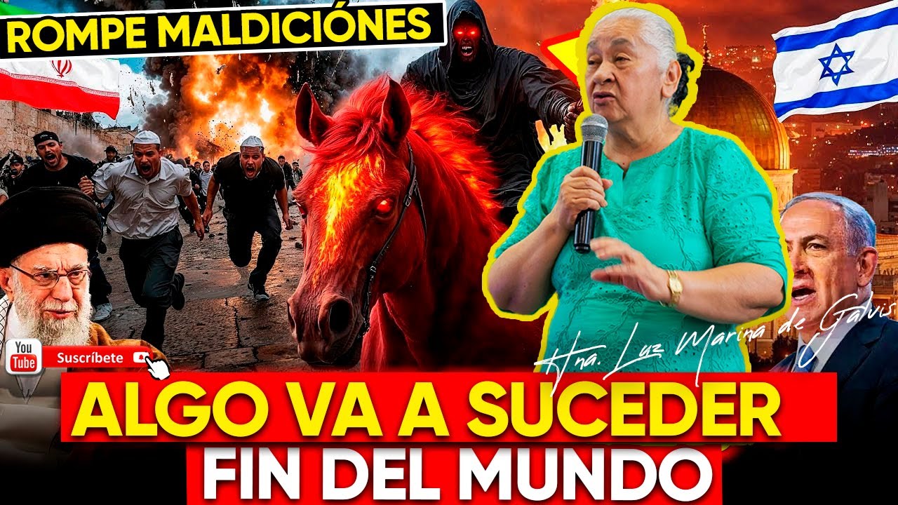 🟣NUEVA PREDICA😭ALGO VA A SUCECER🙌FIN DEL MUNDO/ROMPE LAS MALDICIONES ORAR😲Luz Marina de Galvis