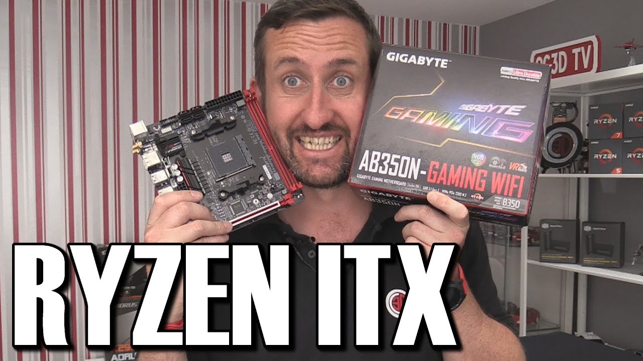 Обзор материнской платы Gigabyte AB350 Gaming WIFI ITX AM4
