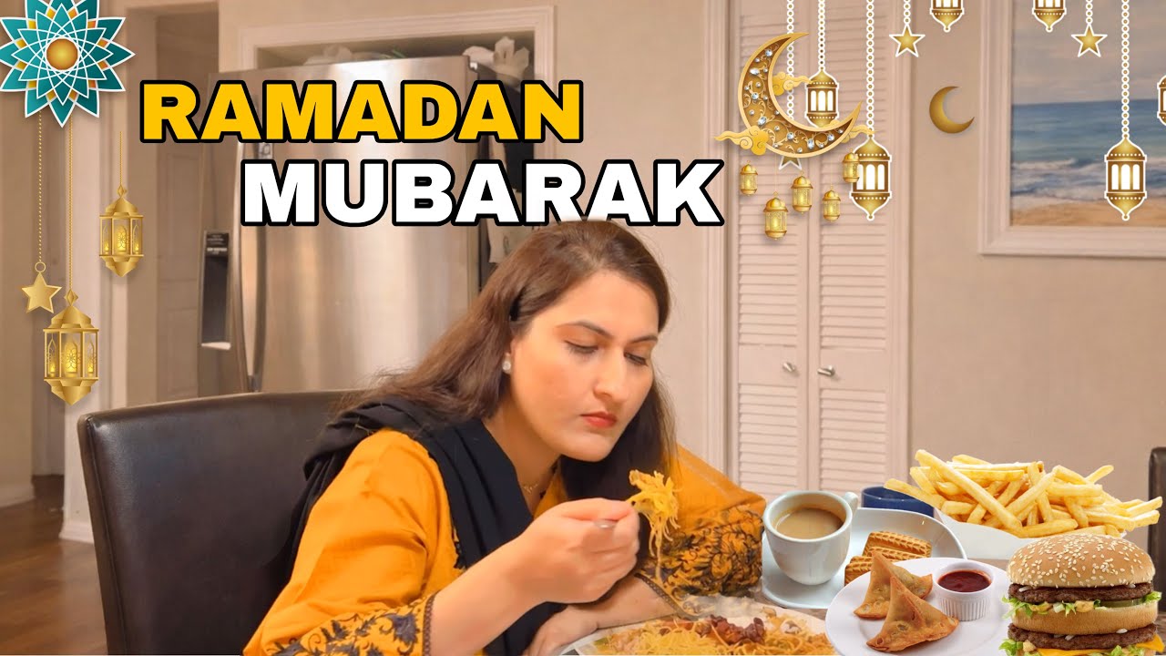 3rd Roza Routine in Canada 🌙Today Sehri & Iftar menu Preparation & Presentation #food #fulldayvlog 