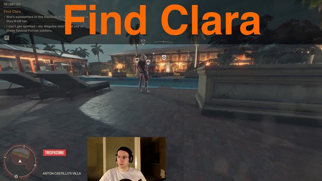 Find Clara without Triggering Alarm in The Lion&rsquo;s Den in Far Cry 6