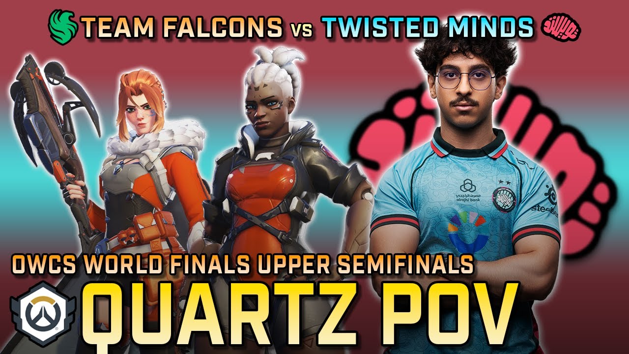 [ Quartz ] John Sojourn | Team Falcons vs Twisted Minds | OWCS World Finals Upper Semifinals