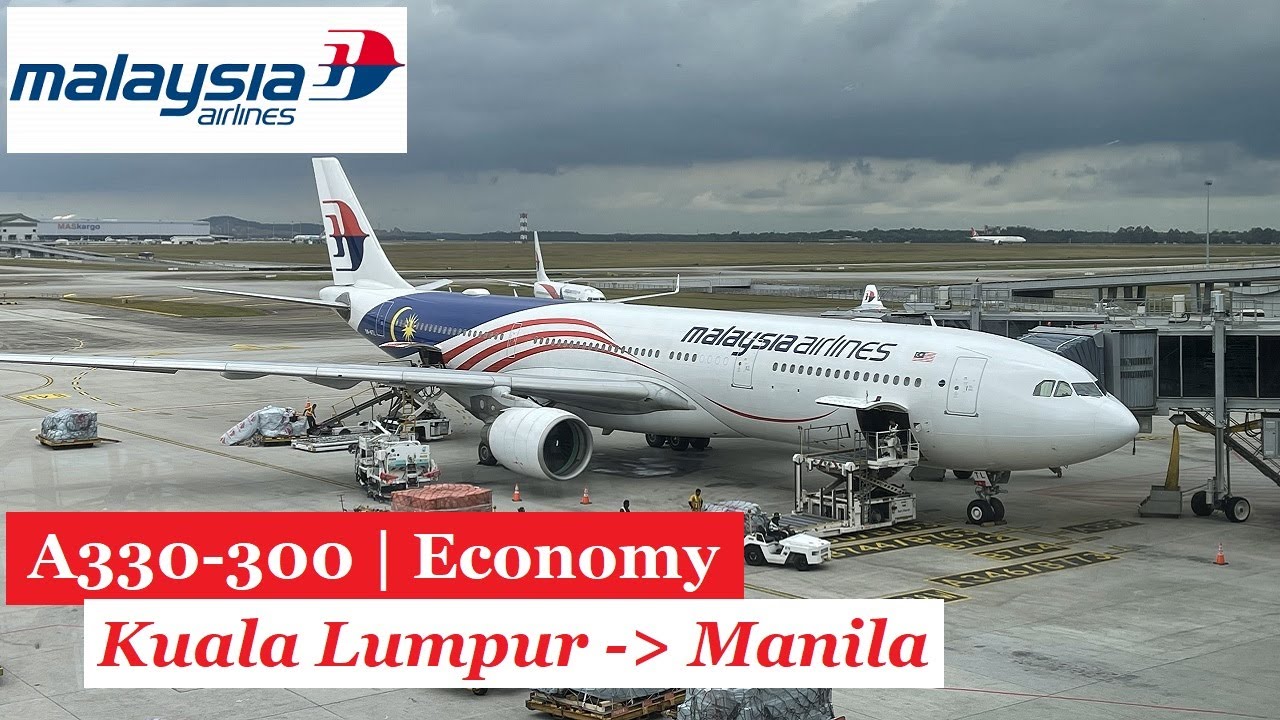 Malaysia Airlines | A330-300 | MH704: Kuala Lumpur to Manila (Economy) - Trip Report #84