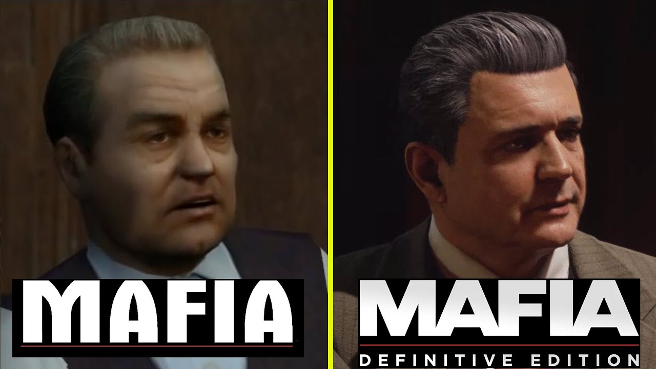 Mafia Definitive Edition vs Original Cutscenes 4K Early Comparison