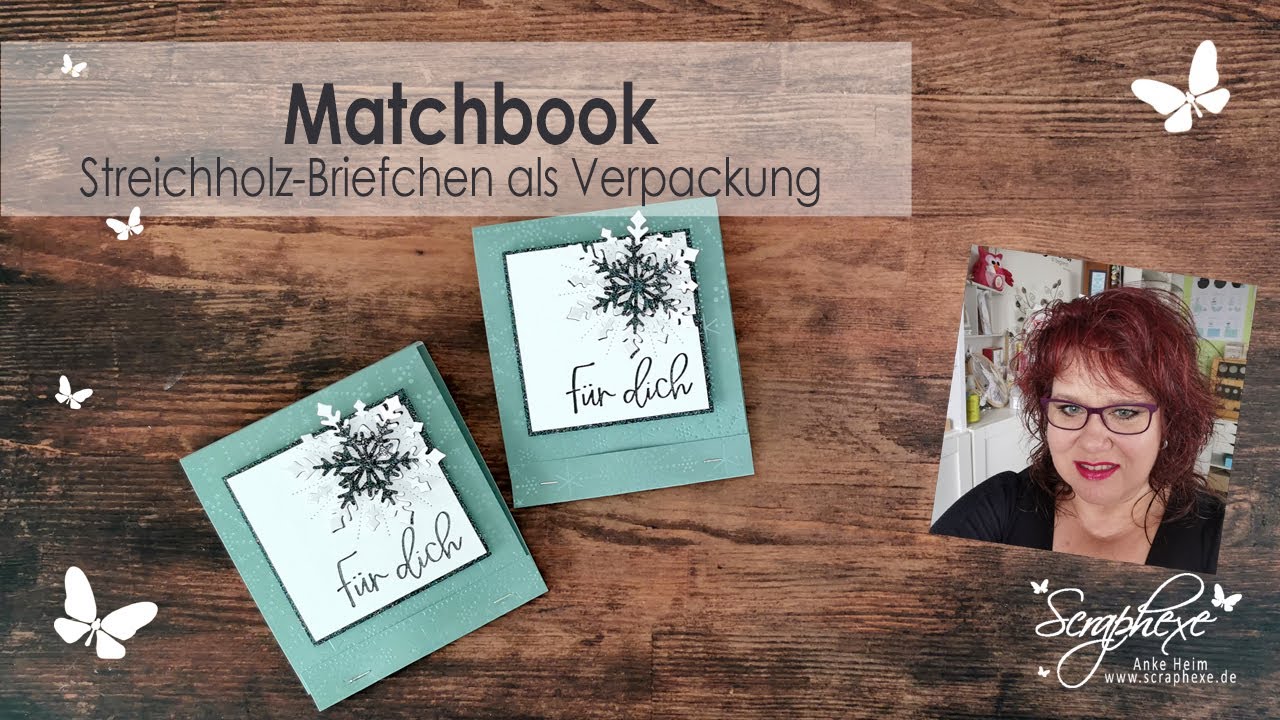 Matchbook | Streichholz-Briefchen | Produktpaket Funkelnde Feiertage