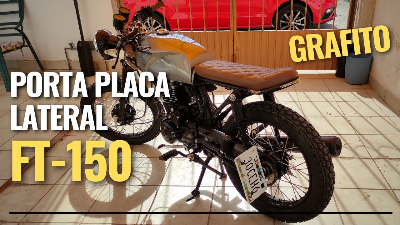 PORTA PLACA LATERAL