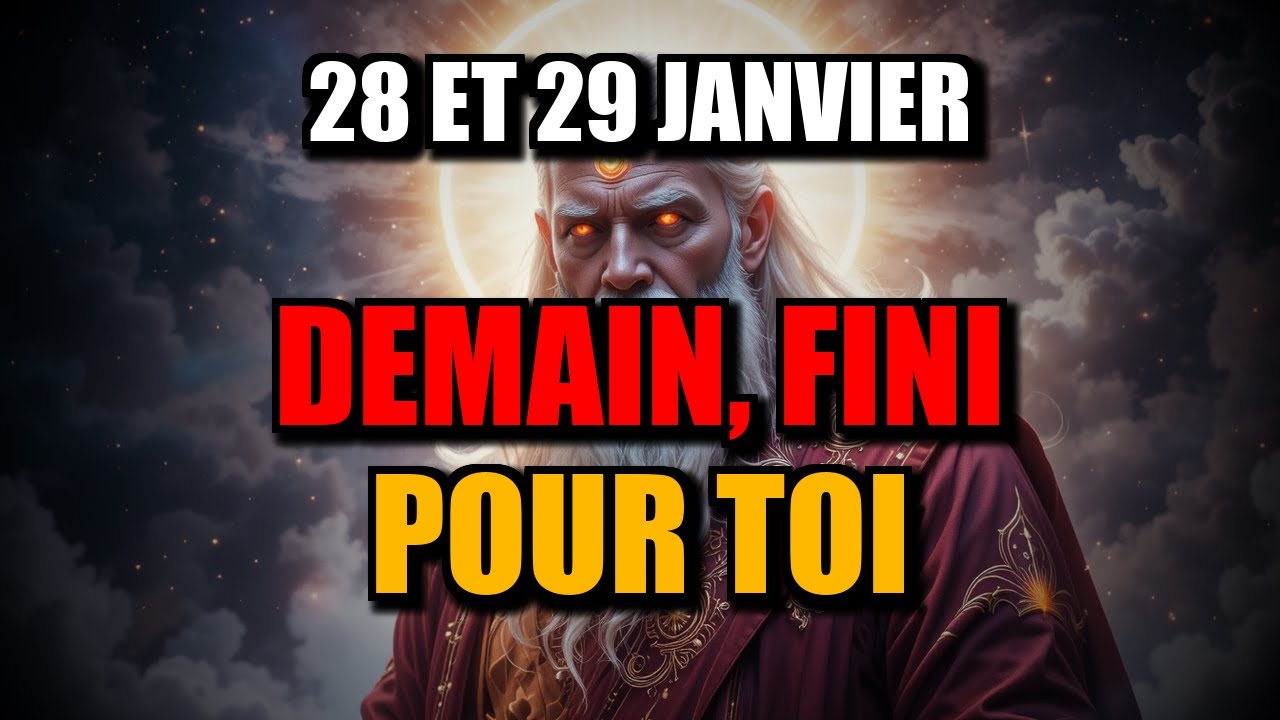 Élus Les 28 et 29 Janvier, Tout Se Termine À Cause de Ce Que Vous Avez Fait ⏳