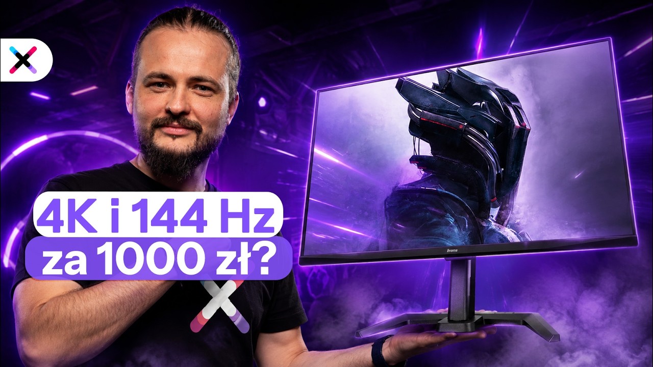TO JEST HIT! 😱 Monitor 4K 144 Hz za 998 zł?! 💰 Test iiyama G-Master GB2771UHSU-B1 Red Eagle 🖥️