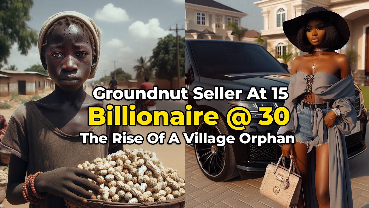 See How This Poor Girl Rose From Groundnut Seller to Billionaire #movie #storytime #tales #folk