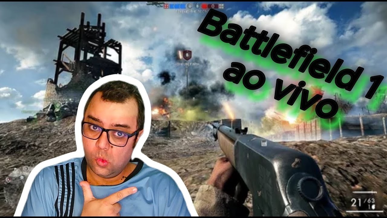 𝙇𝙄𝙑𝙀🔴🎮Battlefield 1 Sabadão com o Tiagão!