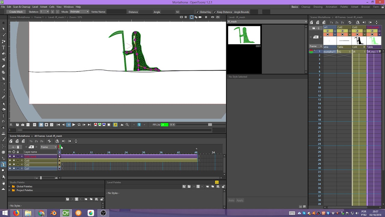 Rig OpenToonz Parte 03