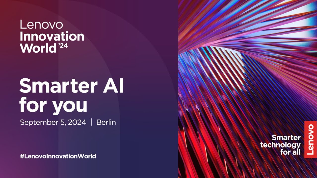 Lenovo Innovation World 2024 | Live Keynote