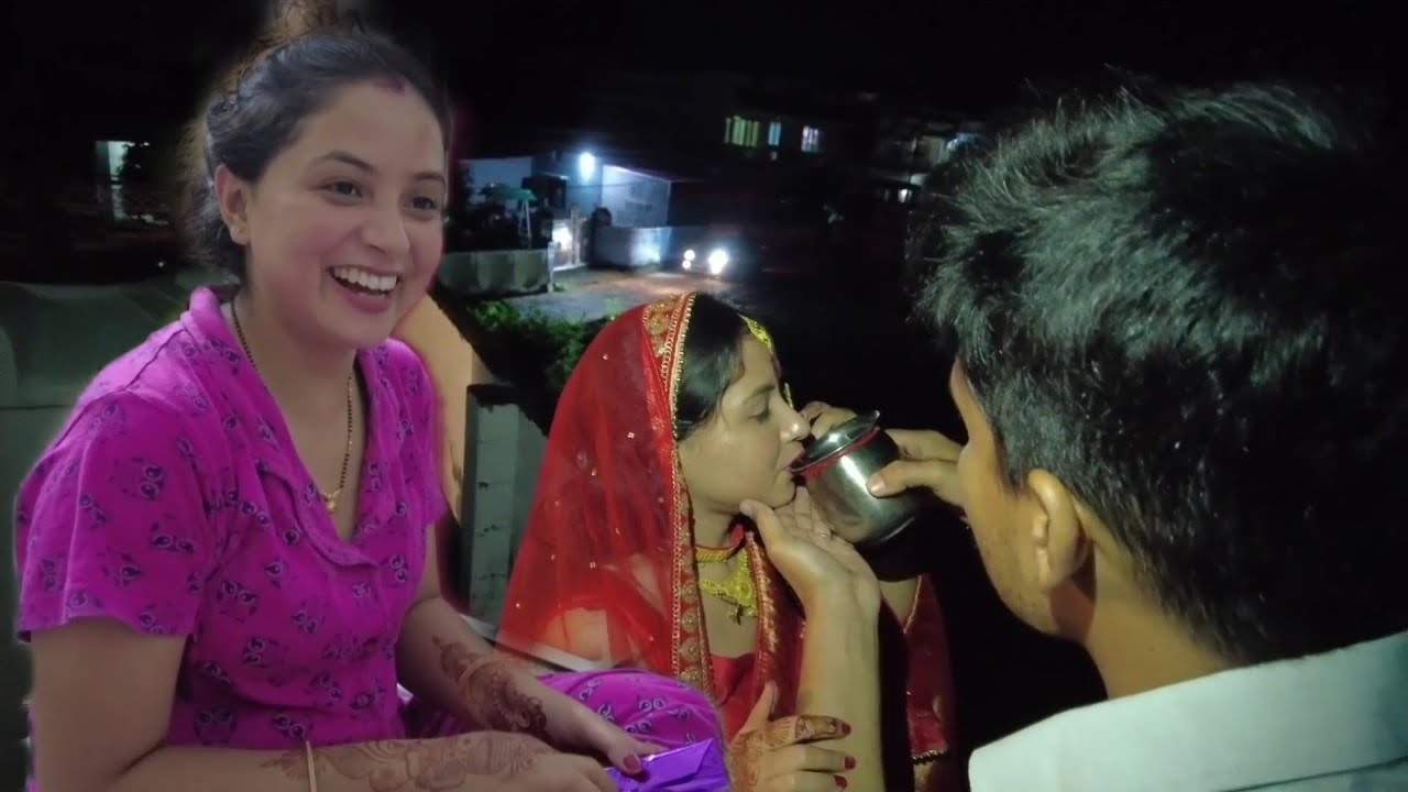 Our First Karva Chauth💕| A Surprize in The End For Her 😍